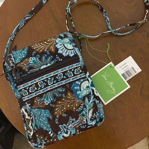 Vera Bradley Mini Hipster in Java Blue New with Tags